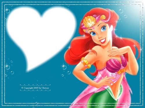 Ariel&Heart Photomontage