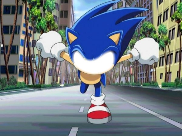Sonic Fotomontáž