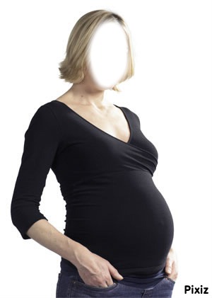 pregnant Fotomontaža