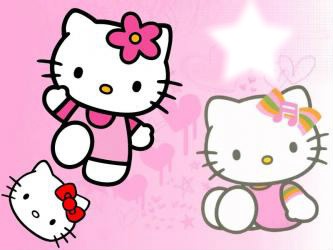 enfant : Hello Kitty Fotomontage