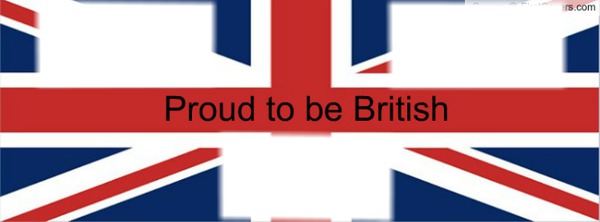 proud to be british Photo frame effect