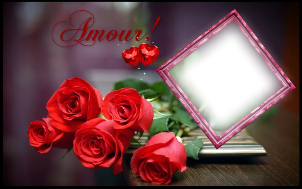 Cadre Amour Photo frame effect