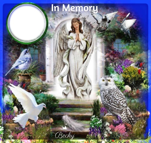in memory Montage photo