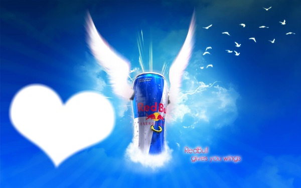 love red bull Montage photo