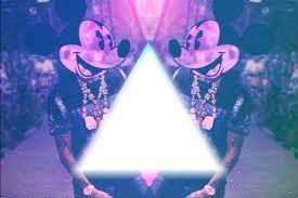 Triangle Mickey Fotomontage