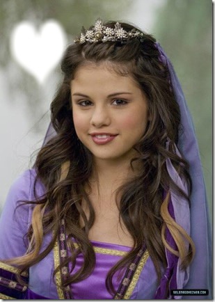 Selena Gomez corazon Photo frame effect