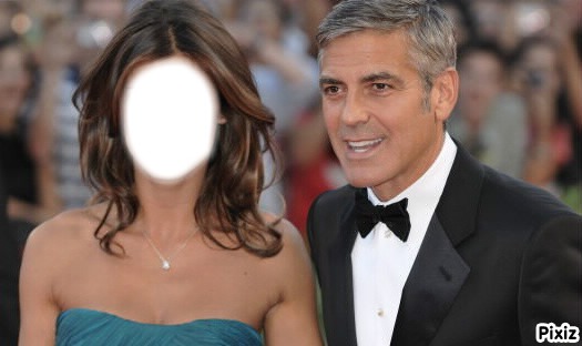 Clooney Fotomontaggio