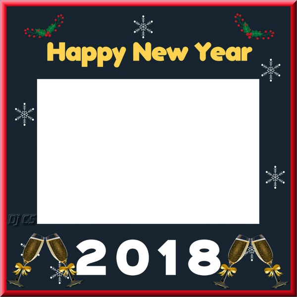 Dj CS 2018 Happy New Year Ch 1 Photo frame effect