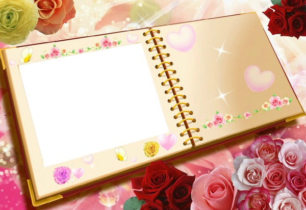 Book Of Love Photo frame effect