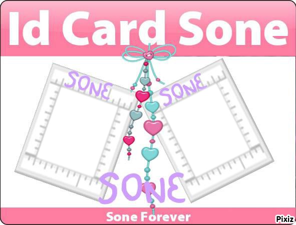 Id Card Sone Fotomontage