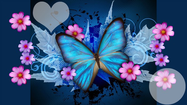 Butterfly Fotomontáž