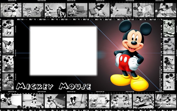 mickey mouse Fotomontaža