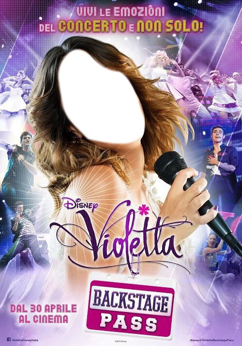 Violetta Volto Fotomontasje