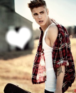Justin Bieber Fotomontažas
