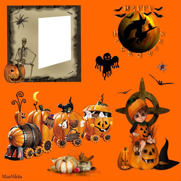 Halloween Photomontage