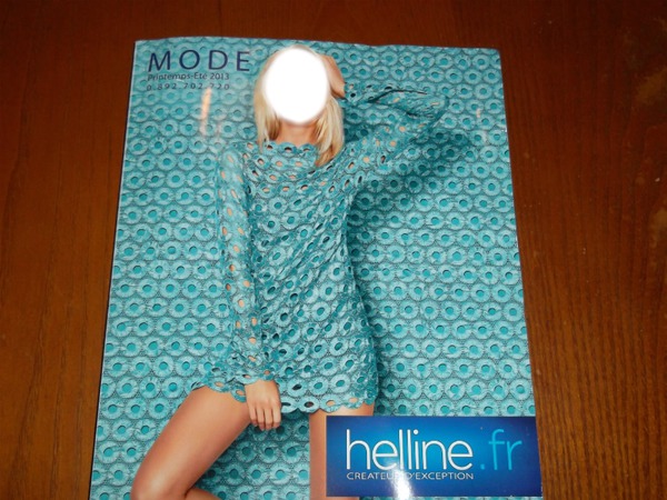 magazine Heline Фотомонтажа