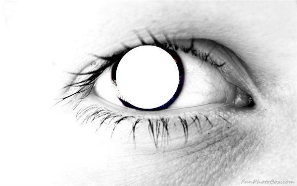 collage de una ojo Fotomontaggio