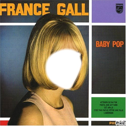 france gall Fotomontage