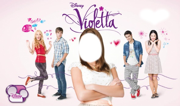 Violetta 1 Photo frame effect