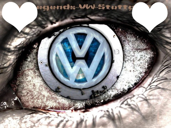 Volkswagen fan Fotomontage