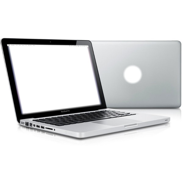 laptop Fotomontaža