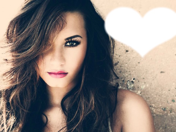 Demi Lovato Quadro Fotomontage