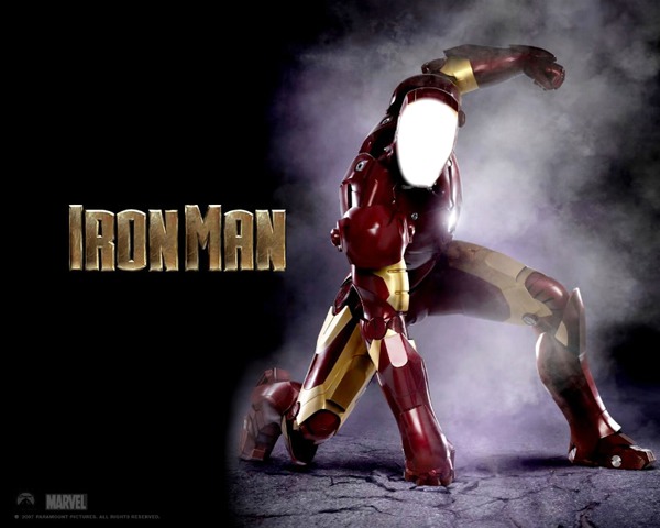 iron man Fotomontagem
