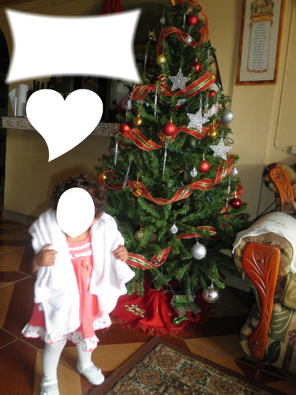 Merry Christmas Fotomontaggio
