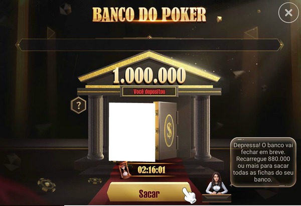 banco do poker brasil Φωτομοντάζ