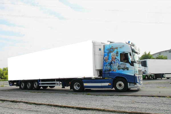 camion Fotomontāža