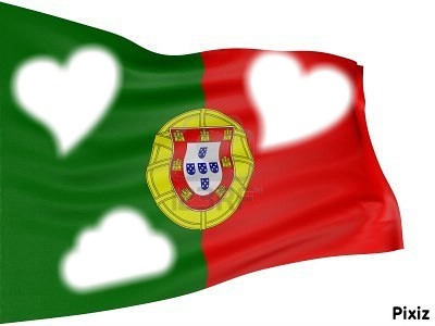 Drapau du Portugal Fotomontáž