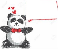 panda love Fotomontaža