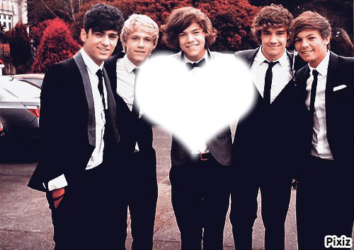 One Direction mes idoles Fotomontagem