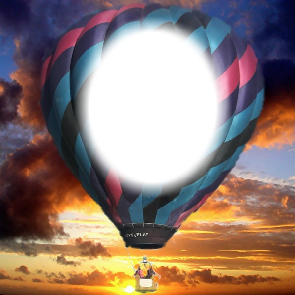 montgolfière photo profil Facebook Φωτομοντάζ