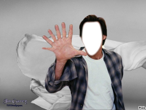 Jim Carrey Photo frame effect