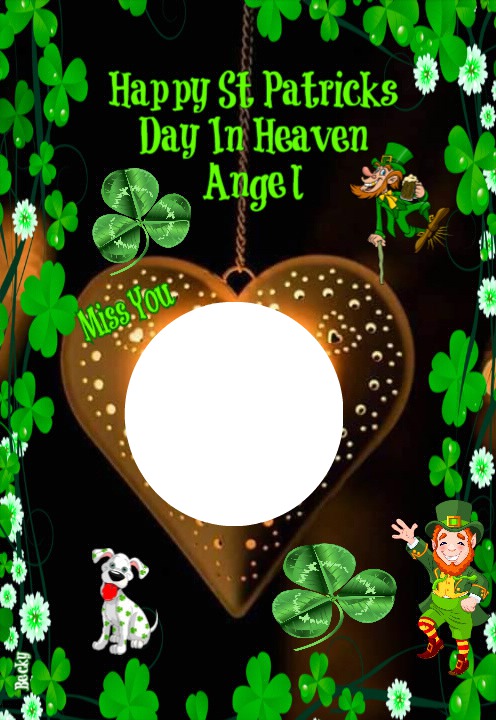 st patricks day in heaven Montage photo