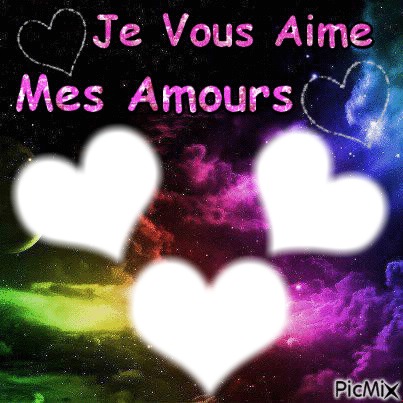 Mes Amours Photomontage