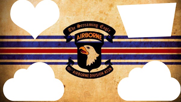 101 airborne Fotomontažas