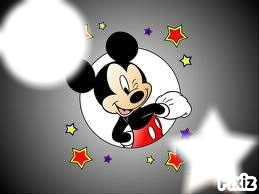 Mickey mouse Valokuvamontaasi
