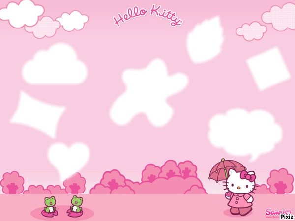 hello kitty Montage photo