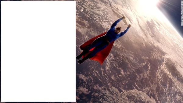 SUPERMAN RETURN Fotomontaż