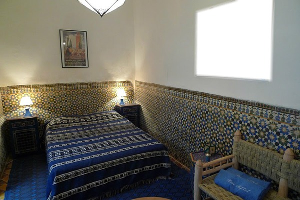 chambre bleue Fotomontāža
