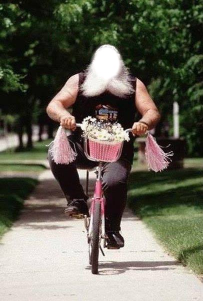 biker Photomontage