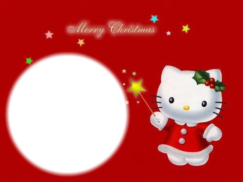 hello kitty noel Fotomontage