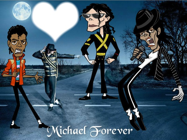 Michael forever* Fotomontasje