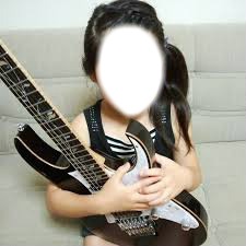 guitarra Fotomontāža
