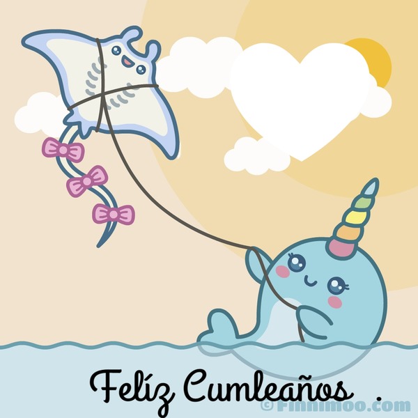 Tarjeta de Felíz Cumpleaños (Para bebé) Fotomontasje