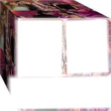 cubo de violetta o de mis xv Photo frame effect