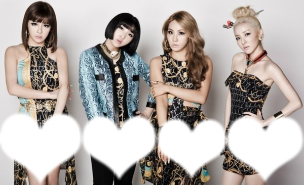 2ne1 are the best Photo frame effect