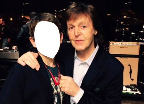 Paul McCartney Photo frame effect